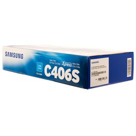 Купить Тонер-картридж CLT-C406S голубой Samsung (ST986A) по лучшей цене