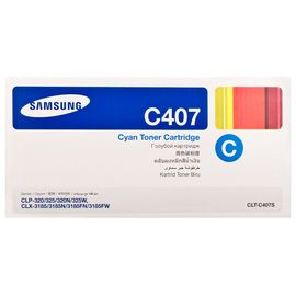 Купить Тонер-картридж CLT-C407S голубой Samsung (ST998A) по лучшей цене