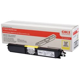 Купить Картридж тонерный OKI для C110 1500 копий Yellow (44250725) по лучшей цене