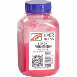 Купить Тонер АНК для Xerox Phaser 6500/ WC 6505 бутль 50г Magenta (1505515) ULTRA COLOR по лучшей цене