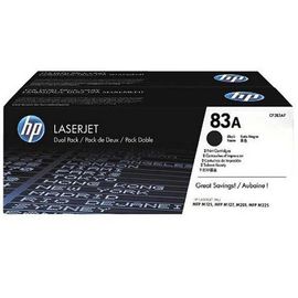 Купить Картридж тонерный HP 83A для LaserJet Pro M125/127/M127fn 2x1500 копий Black (CF283AF) двойная упаковка по лучшей цене
