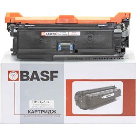 Купить Картридж тонерный BASF для HP CLJ CM3530/CP3525 аналог CE251A Cyan (BASF-KT-CE251A) по лучшей цене