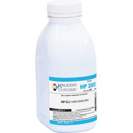 Купить Тонер Kaleidochrome для HP CLJ 1600/2600/2605 бутль 80г Cyan (TB77C-1) по лучшей цене