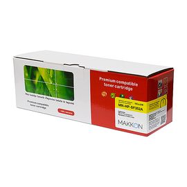 Купить картридж HP CLJP СF352A (130A) (SF352A) Makkon 1k yellow по лучшей цене