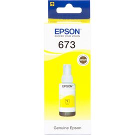 Купить Контейнер с чернилами Epson для L800 Yellow (C13T67344A) по лучшей цене