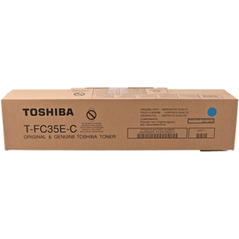 Купить Тонер-картридж Toshiba T-FC35EC CYAN 21K (6AJ00000050) по лучшей цене
