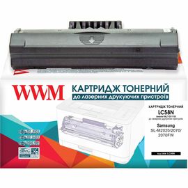 Купить Картридж тонерный WWM для Samsung SL-M2020/2070/2070FW аналог MLT-D111S Black (LC58N) по лучшей цене