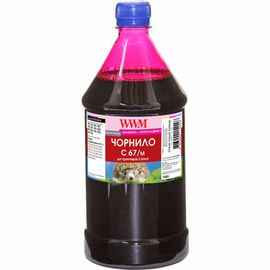 Купить Чернила WWM для Canon PFI-107M 1000г Magenta Водорастворимые (C67/M-4) по лучшей цене