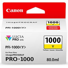 Купить Картридж Canon для imagePROGRAF Pro-1000 PFI-1000 Yellow (0549C001) по лучшей цене