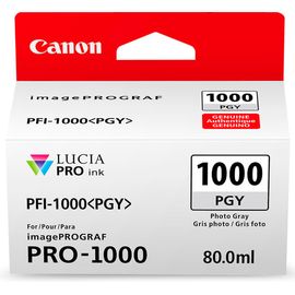 Купить Картридж Canon для imagePROGRAF Pro-1000 PFI-1000 Photo Gray (0553C001) по лучшей цене