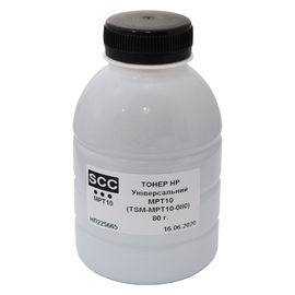 Купить Тонер HP универсальный MPT10 флакон, 80 г SCC (TSM-MPT10-080) по лучшей цене