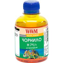 Купить Чернила WWM для HP №711 200г Yellow Водорастворимые (H71/Y) по лучшей цене