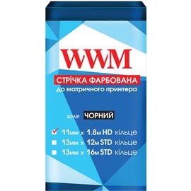 Купить Лента WWM 11мм х 1.8м HD кольцо Black (R11.1.8H) по лучшей цене