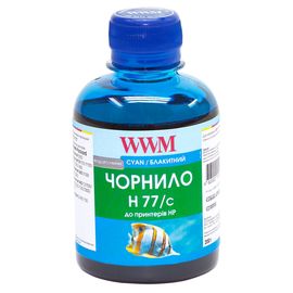 Купить Чернила WWM для HP №177/85 200г Cyan Водорастворимые (H77/C) по лучшей цене