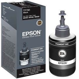 Купить Контейнер с чернилами Epson для M100/M200 Black (C13T77414A) по лучшей цене