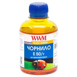 Купить Чернила WWM для Epson Stylus Photo R200/R340/RX620 200г Yellow Водорастворимые (E50/Y) по лучшей цене