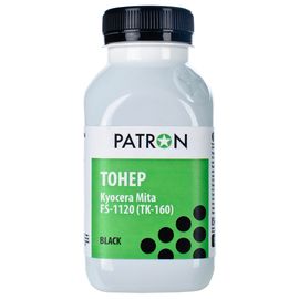 Купить Тонер Kyocera Mita FS-1120 флакон, 110 г Patron (PN-KFS1120-110) по лучшей цене