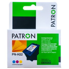 Купить Картридж совместимый HP 22XL (C9352CE) 14 мл, 3-х цветный Patron (PN-H22XL) по лучшей цене
