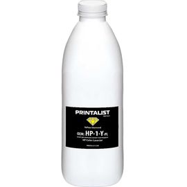 Купить Тонер PRINTALIST для HP CLJ универсальный бутль 1000г Yellow (HP-1-Y-PL) по лучшей цене