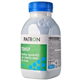 Купить Тонер Brother специальный BCS HL-3040 флакон, 100 г, голубой Patron (PN-BCS-C-100) по лучшей цене