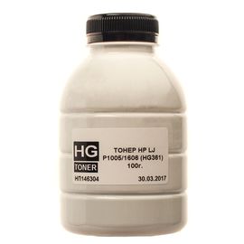 Купить Тонер HP LJ P1005 флакон, 100 г HG toner (TSM-HG361-100) по лучшей цене