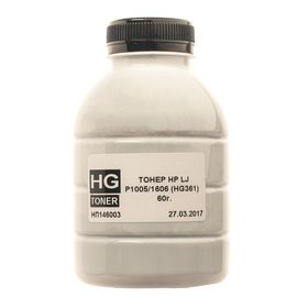 Купить Тонер HP LJ P1005 флакон, 60 г HG toner (TSM-HG361-060) по лучшей цене