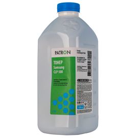 Купить Тонер Samsung CLP-500 флакон, 270 г, голубой Patron (PN-SCLP500-C-270) по лучшей цене