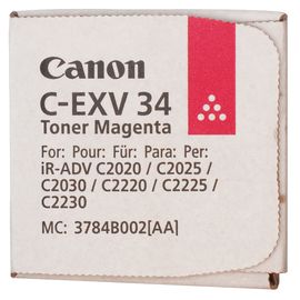 Купить Тонер-картридж C-EXV34 пурпурный Canon (3784B002) по лучшей цене