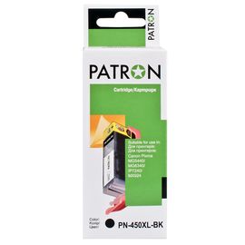 Купить Картридж совместимый Canon PGI-450Bk XL (6434B001) 25 мл, черный Patron (PN-450XL-BK) по лучшей цене