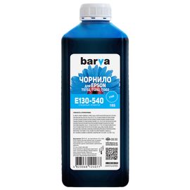 Купить Чернила Epson T1302 специальные 1 кг, пигментные, голубые Barva (E130-540) по лучшей цене