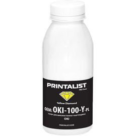 Купить Тонер PRINTALIST для OKI универсальный бутль 100г Yellow (OKI-100-Y-PL) по лучшей цене