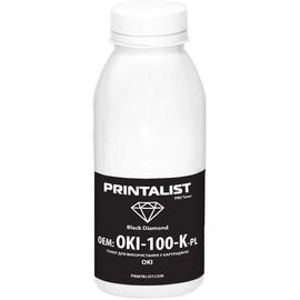 Купить Тонер PRINTALIST для OKI универсальный бутль 100г Black (OKI-100-K-PL) по лучшей цене