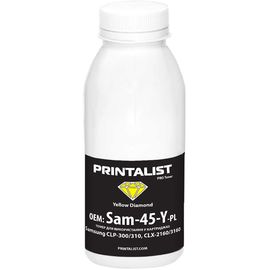Купить Тонер PRINTALIST для Samsung CLP-300/310, CLX-2160/3160 бутль 45г Yellow (Sam-45-Y-PL) по лучшей цене