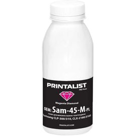 Купить Тонер PRINTALIST для Samsung CLP-300/310, CLX-2160/3160 бутль 45г Magenta (Sam-45-M-PL) по лучшей цене