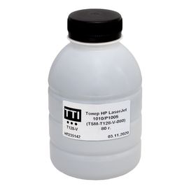 Купить Тонер HP LaserJet 1010/P1005 флакон, 80 г TTI (TSM-T128-V-080) по лучшей цене