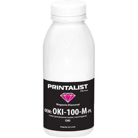 Купить Тонер PRINTALIST для OKI универсальный бутль 100г Magenta (OKI-100-M-PL) по лучшей цене