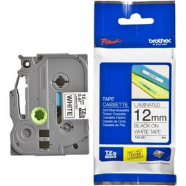 Купить Лента TZE231 печать черным на белом, 12 мм Brother (TZE231) по лучшей цене