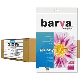 Купить Фотобумага глянцевая 200 г/м2, A4, 500 л, bulk Everyday Barva (IP-CE200-199) по лучшей цене