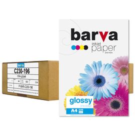 Купить Фотобумага глянцевая 230 г/м2, А4, 500 л, bulk Original Barva (IP-C230-196) по лучшей цене