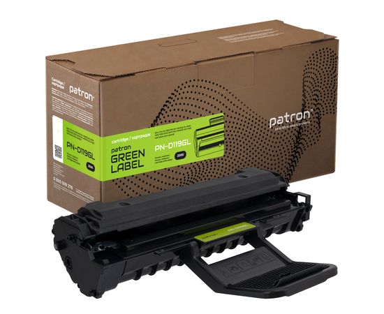 Купить Картридж совместимый Samsung MLT-D119S (ML-1610/ML-2010/SCX-4521) Green Label Patron (PN-D119GL) по лучшей цене