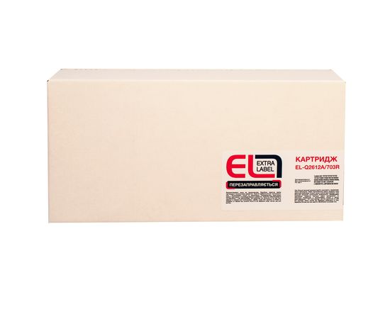 Купить Картридж совместимый HP 12A (Q2612A)/Canon 703 Extra Label (EL-Q2612A/703R) по лучшей цене