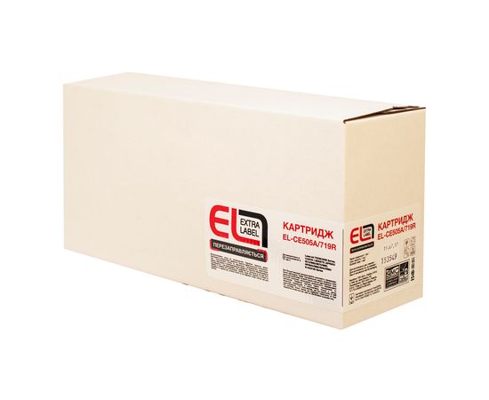 Купить Картридж совместимый HP 05A (CE505A)/Canon 719 Extra Label (EL-CE505A/719R) по лучшей цене