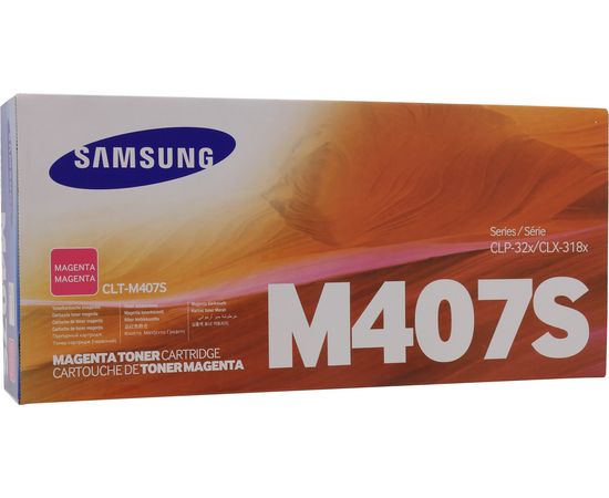 Купить Картридж тонерный Samsung M407S для CLP-320/320N/325/CLX-3185 1000 копий Magenta (SU266A) по лучшей цене