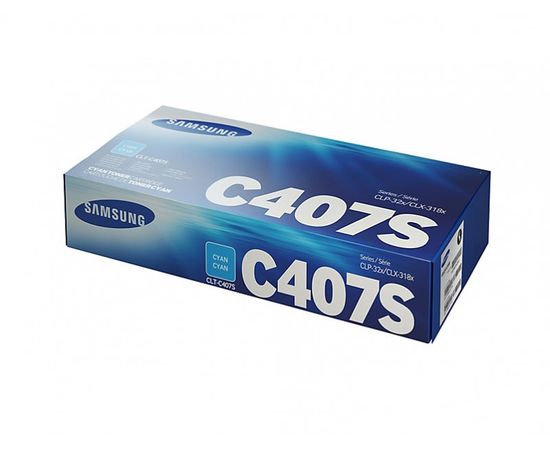 Купить Картридж тонерный Samsung C407S для CLP-320/320N/325/CLX-3185 1000 копий Cyan (ST998A) по лучшей цене