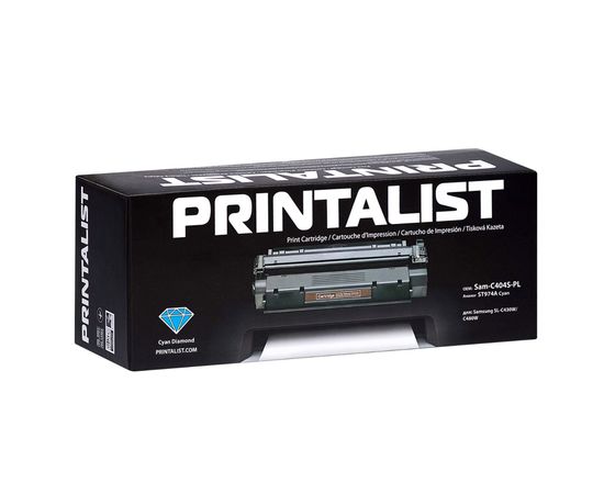 Купить Картридж тонерный PRINTALIST для Samsung SL-C430W/C480W аналог ST974A Cyan (Sam-C404S-PL) по лучшей цене