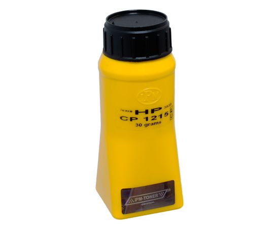 Купить Тонер HP Color LaserJet CP1215 флакон, 30 г, желтый IPM (TSH91Y) по лучшей цене
