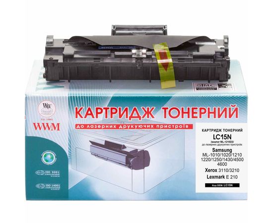 Купить Картридж тонерный WWM для Samsung ML-1210/1220/1250 аналог ML-1210D3/XEV Black (LC15N) по лучшей цене