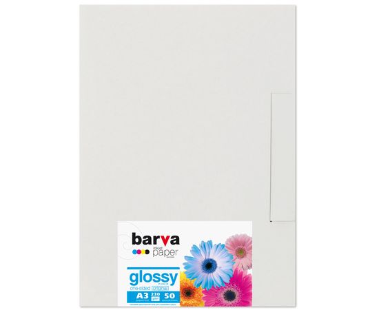 Купить Фотобумага глянцевая 230 г/м2, A3, 50 л Original Barva (IP-C230-106) по лучшей цене