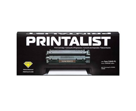 Купить Картридж тонерный PRINTALIST для Samsung SL-C430W/C480W аналог SU452A Yellow (Sam-Y404S-PL) по лучшей цене