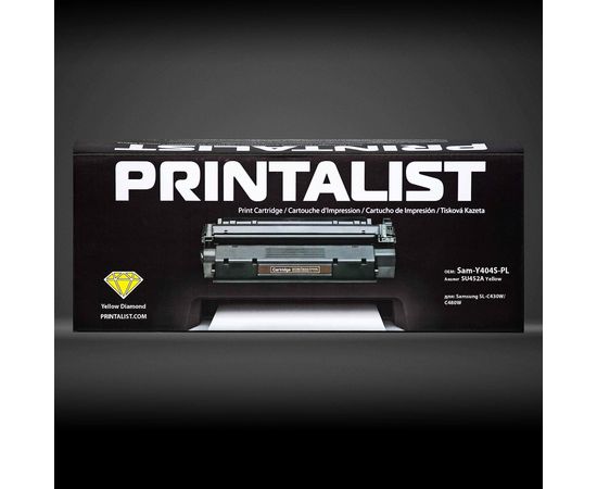 Купить Картридж тонерный PRINTALIST для Samsung SL-C430W/C480W аналог SU452A Yellow (Sam-Y404S-PL) по лучшей цене